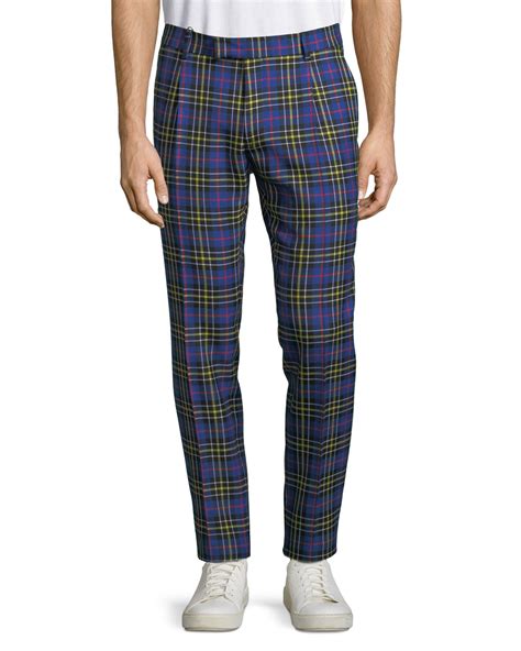 burberry plaid pants men's|burberry flannel outfit men.